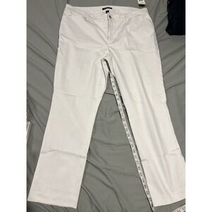 Lauren Ralph Lauren Women's White Pants Size‎ 16 NWT